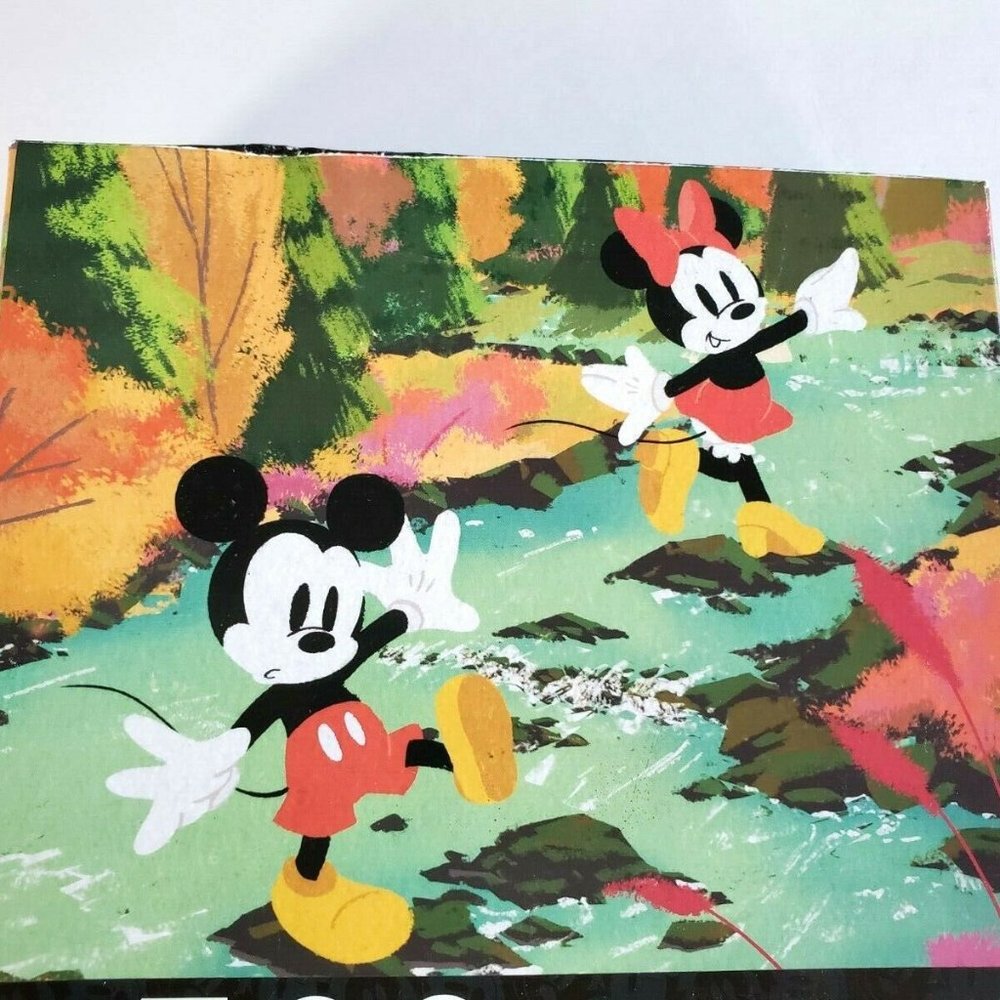 NEW Disney Mickey & Minnie Mouse 500 Piece Jigsaw Puzzle Cardinal 11x14 SEALED - Picture 2 of 5
